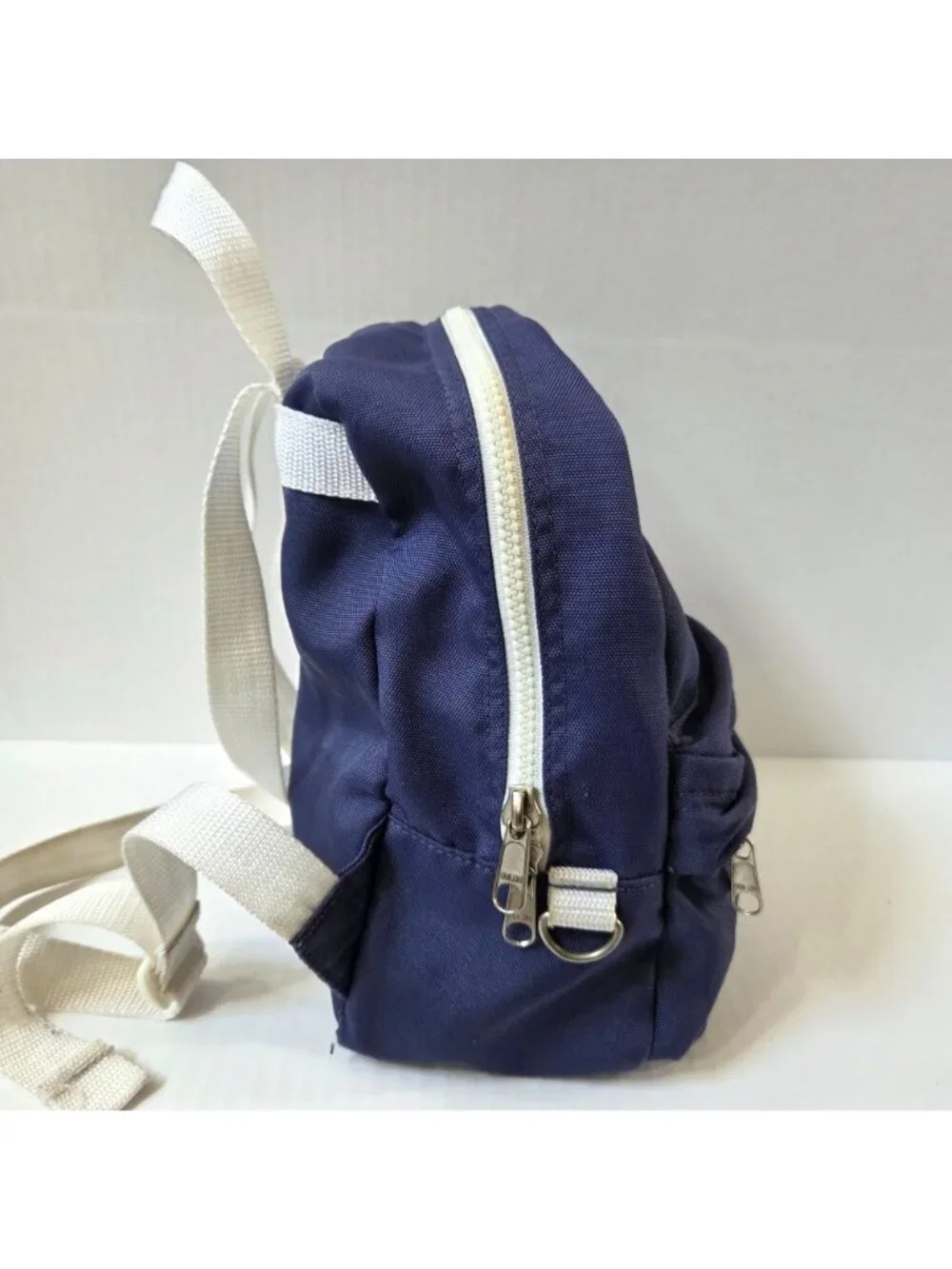 Vintage Nike Backpack Blue White Mini 12